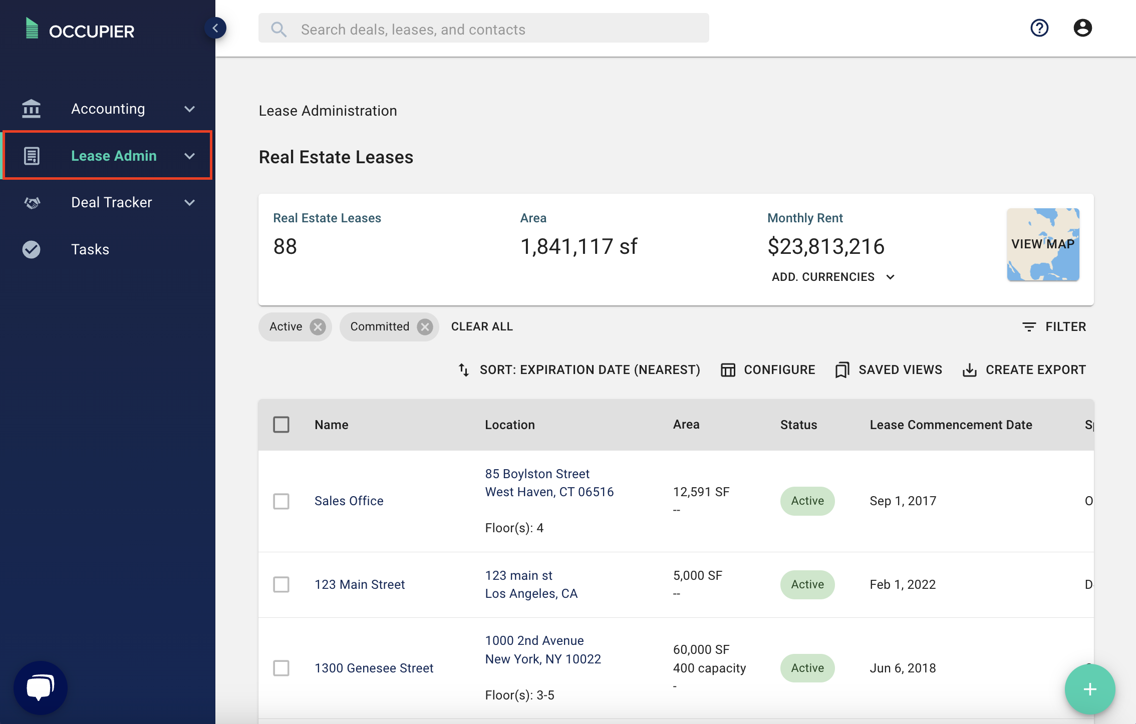 How do I Export my Lease Data?